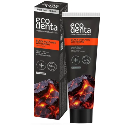 Ecodenta - pasta do zębów wybielająca z minerałami wulkanicznymi, 100 ml