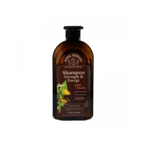 Herbal Traditions - szampon do włosów, 7 ziół, 500 ml