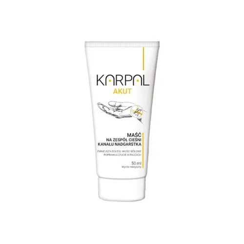 Karpal Akut, maść na zespół cieśni kanału nadgarstka, 50 ml