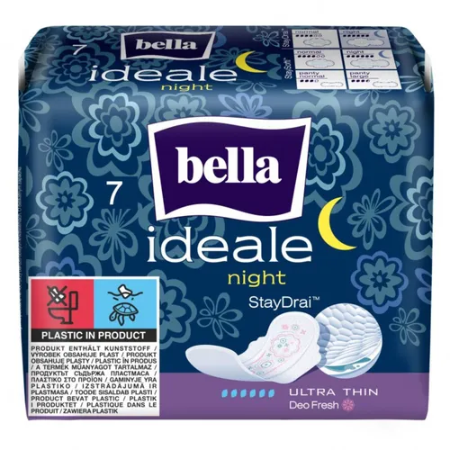 Bella Ideale StayDrai Night - podpaski higieniczne, 7 sztuk