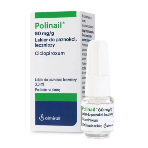 Polinail 0,08 g/g lakier do paznokci, 3,3 ml