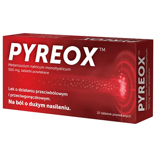 Pyreox 500 mg, 10 tabletek