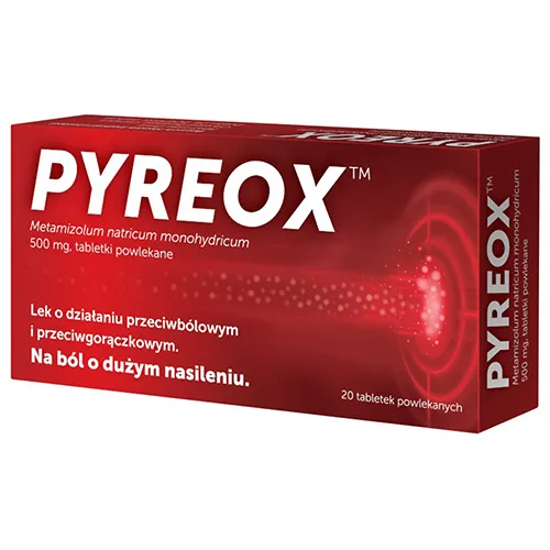 Pyreox 500 mg, 20 tabletek