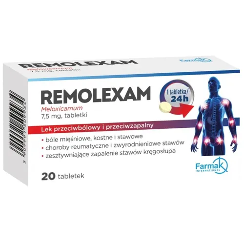 Remolexam 7,5 mg, 20 tabletek