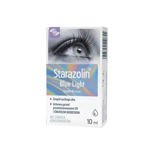 Starazolin Blue Light, krople do oczu, 10 ml