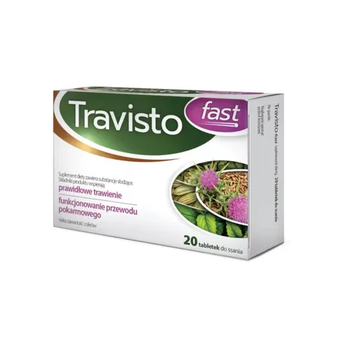Travisto Fast, 20 tabletek do ssania