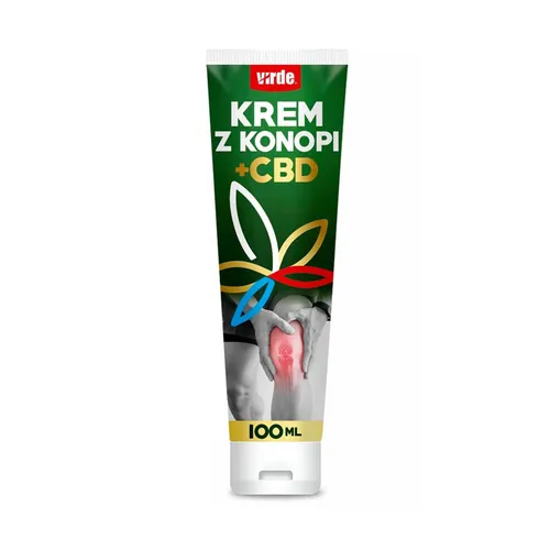 Virde Krem z konopi + CBD, 100 ml