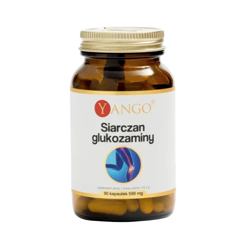 Yango Siarczan glukozaminy 590 mg, 90 kapsułek