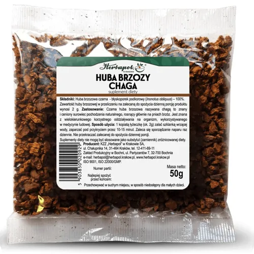 Herbapol Huba Brzozy Chaga, 50 g