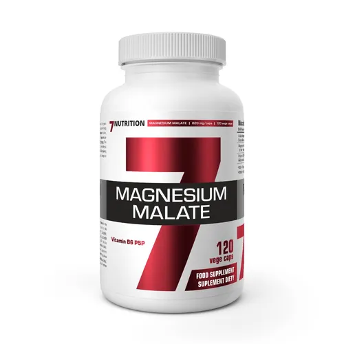 7Nutrition Magnesium Malate, 120 kapsułek