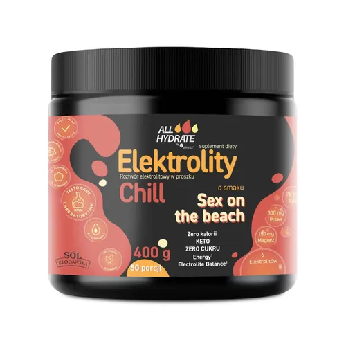 Aliness ALLHydrate, Elektrolity Sex on the beach, 400 g