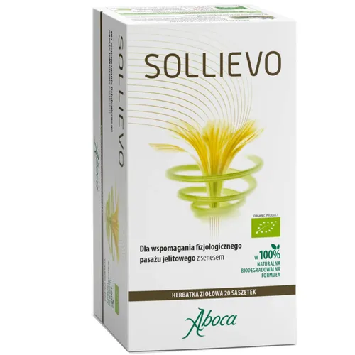 Aboca Sollievo, herbatka ziołowa, 20 saszetek
