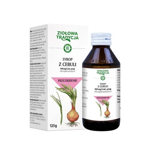 Ziołowa Tradycja Syrop z cebuli, 125 g (Data ważności: 31.08.2026)