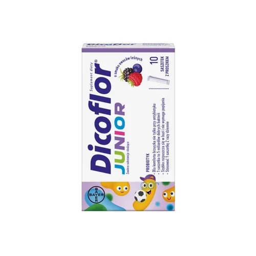 Dicoflor Junior, 10 saszetek