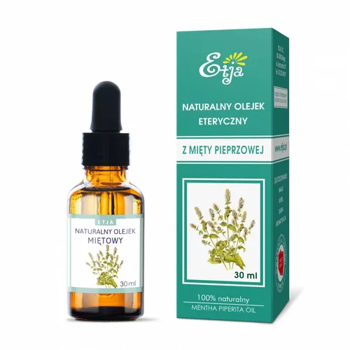 ETJA - Olejek z mięty pieprzowej, 30 ml
