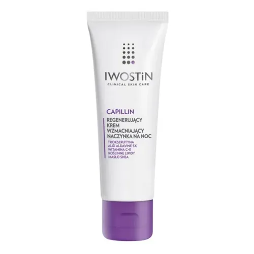 IWOSTIN Capillin - regenerujący krem wzmacniający naczynka na noc, 50 ml