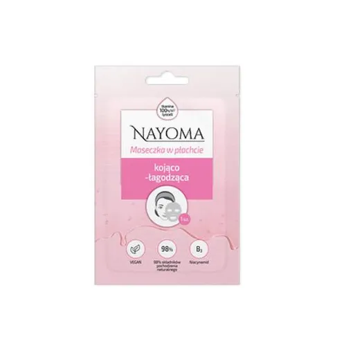 Nayoma - maseczka w płachcie kojąco-łagodząca, 1 sztuka