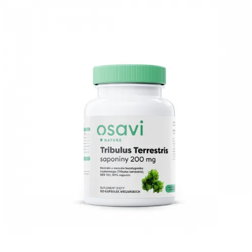 Osavi Tribulus Terrestris, 120 kapsułek (Data ważności: 31.08.2026)