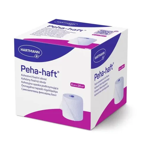 Peha-haft - opaska podtrzymująca kohezyjna, 8 cm x 20 m, 1 sztuka