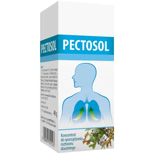 Pectosol, koncentrat do sporządzania roztworu doustnego, 40 g