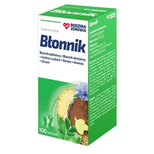 Rodzina Zdrowia Błonnik, 100 tabletek