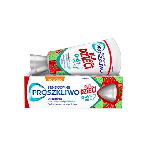 SENSODYNE Proszkliwo - pasta dla dzieci, 0-6 lat, 50 ml