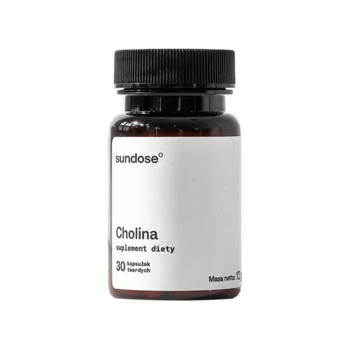 SUNDOSE Cholina, 30 kapsułek