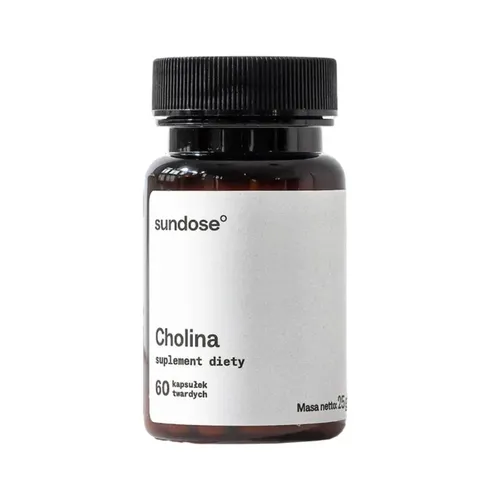 SUNDOSE Cholina, 60 kapsułek