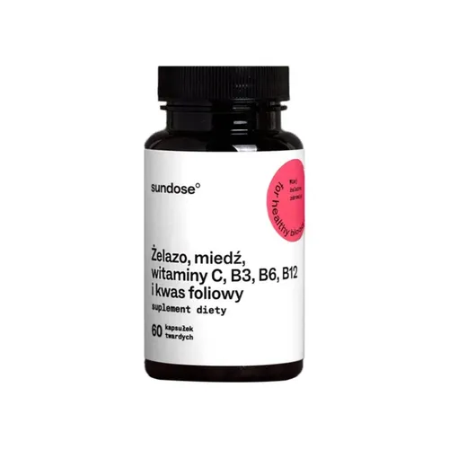 SUNDOSE For Healthy Blood, 60 kapsułek