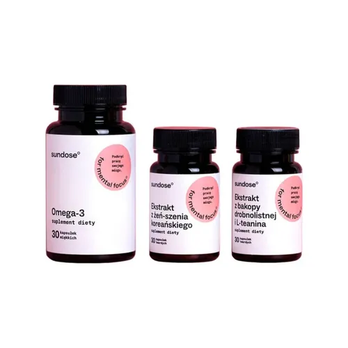 SUNDOSE For Mental Focus, 1 zestaw