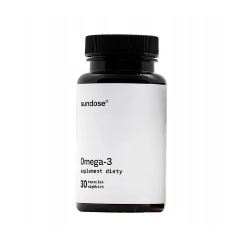 SUNDOSE Kwasy Omega-3, 30 kapsułek