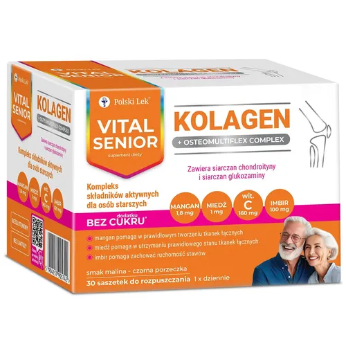 Vital Senior Kolagen, 30 saszetek