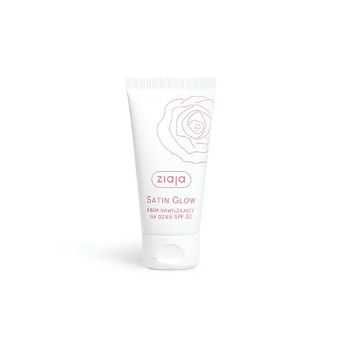 Ziaja Satin Glow - krem nawilżający na dzień SPF 30, 50 ml