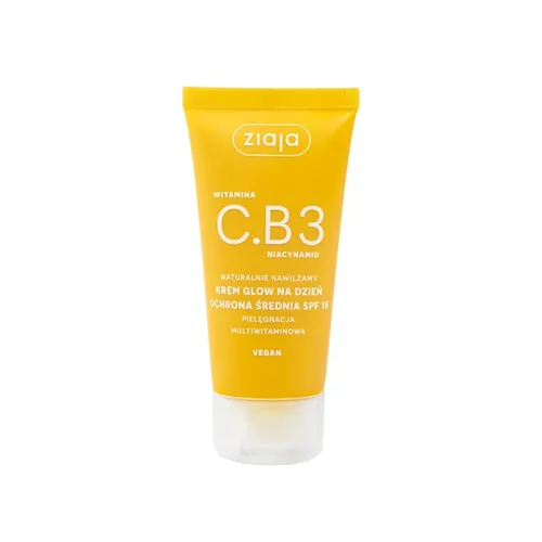 ziaja Witamina C.3B Niacynamid - krem glow na dzień SPF15, 50 ml