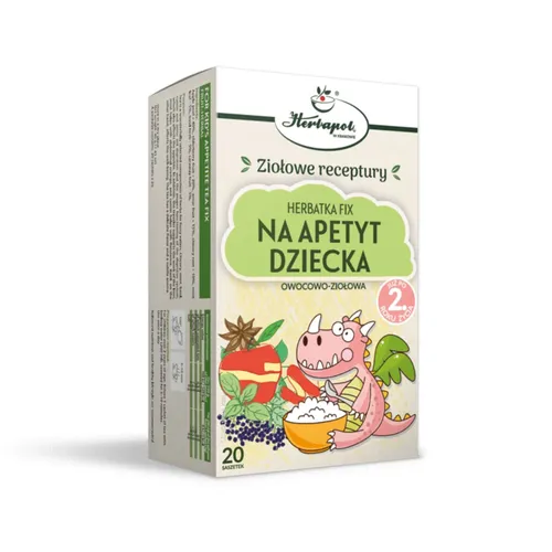 Herbapol Kraków, Herbata na apetyt dziecka, 20 saszetek