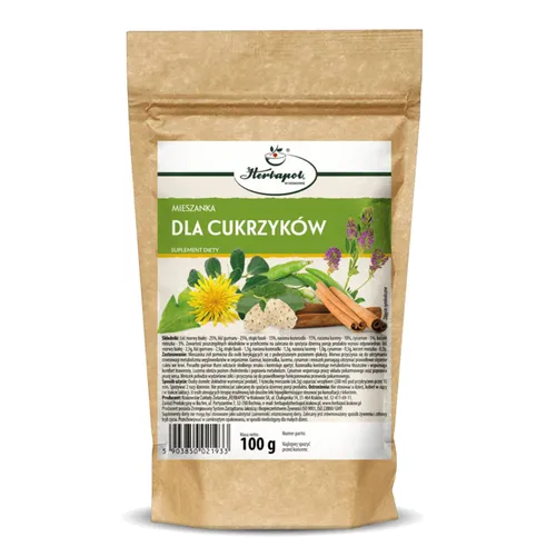 Herbapol Kraków, Mieszanka dla cukrzyków, 100 g