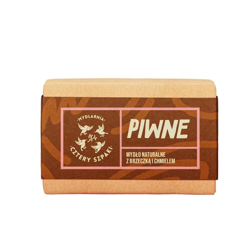 4SZPAKI - mydło piwne, 110 g (Data ważności: 10.10.2026)