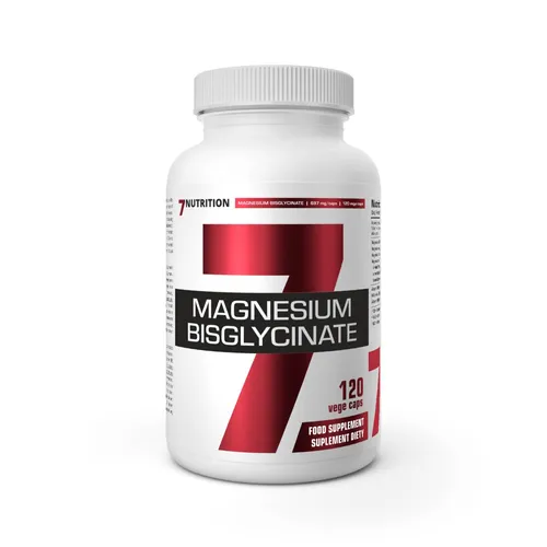 7Nutrition Magnesium Bisglycinate, 120 kapsułek
