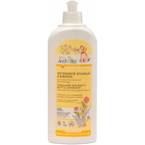 Anthyllis Baby - płyn do mycia smoczków i naczyń dziecięcych, 500 ml