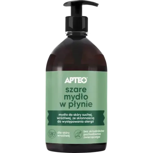 Apteo - mydło szare w płynie, 500 ml