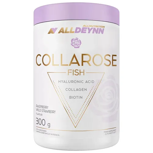 ALLNUTRITION Alldeynn CollaRose Fish, smak malinowo-poziomkowy, 300 g