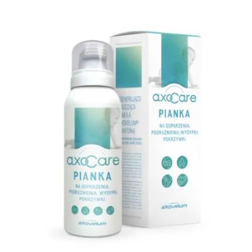AxoCare - pianka na odparzenia, podrażnienia, wysypki, pokrzywki, 85 ml (Data ważności: 31.10.2026)