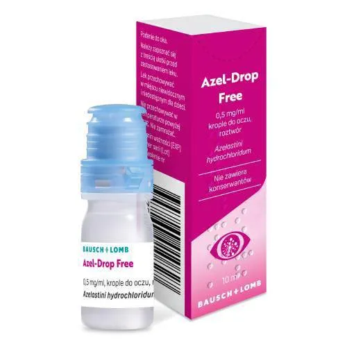 Azel-Drop Free 500 mcg/ml, 10 ml