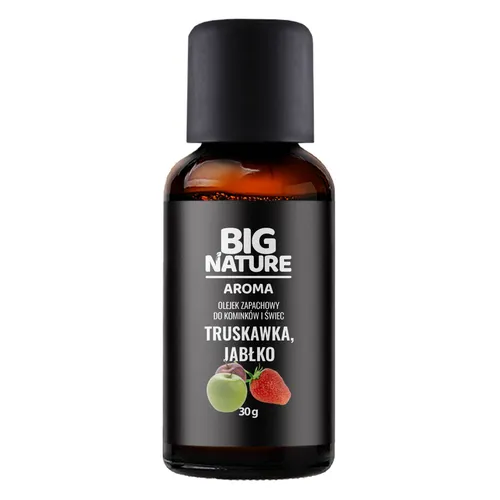 Big Nature - olejek zapachowy, Truskawka i Jabłko, 30 g