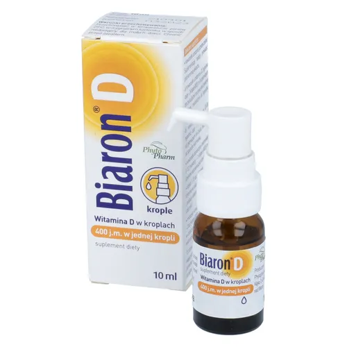Biaron D400, krople, 10 ml (Data ważności: 31.10.2026)