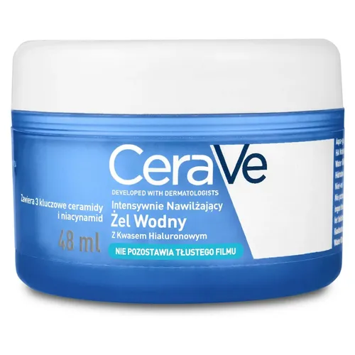 CeraVe Hydrating HA Water Gel - nawilżający żel do twarzy, 48 ml