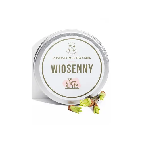 Cztery Szpaki - wiosenny mus, odżywiający skórę, 150 ml (Data ważności: 11.10.2026)