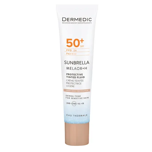 DERMEDIC SUNBRELLA - lekki krem ochronny SPF 50+ PPD 26, 40 ml