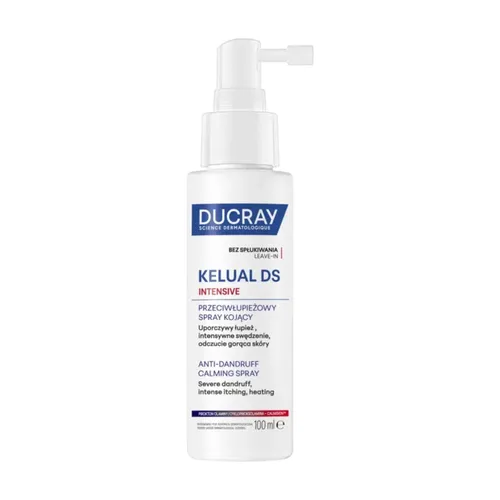 DUCRAY Kelual DS Intensive - kojący spray przeciwłupieżowy, 100 ml