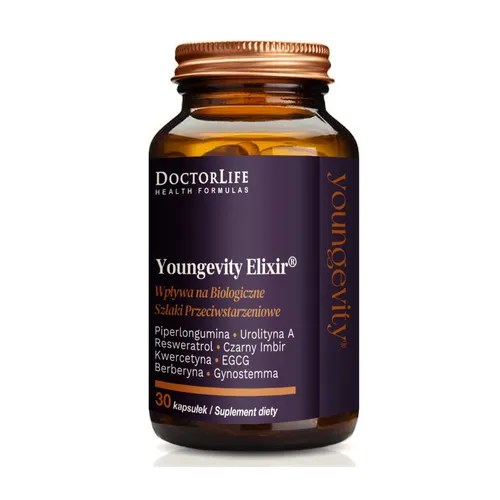 Doctor Life Youngevity Elixir, 30 kapsułek (Data ważności: 13.10.2026)